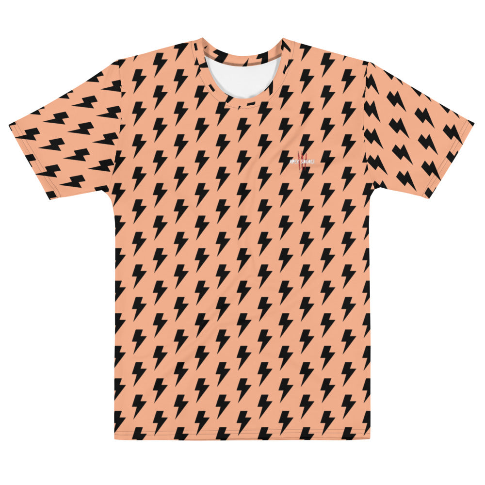トップス KJxGDC All-Over Pattern T-Shirts L DSXSJQO Cow Print Texture Pattern Men Long Sleeve Tee T