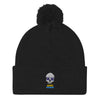 Apex Savage - Purple Skull - Pom-Pom Beanie