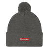 Apex Savage - Founder - Pom-Pom Beanie