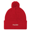 Apex Savage - Founder - Pom-Pom Beanie