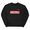 Apex Savage - "Don't Care" fleece sweatshirt