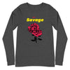 Apex Savage - Savage Art II -  Long Sleeve Tee (Unisex)
