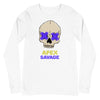 Apex Savage - Purple Skull - Long Sleeve Tee