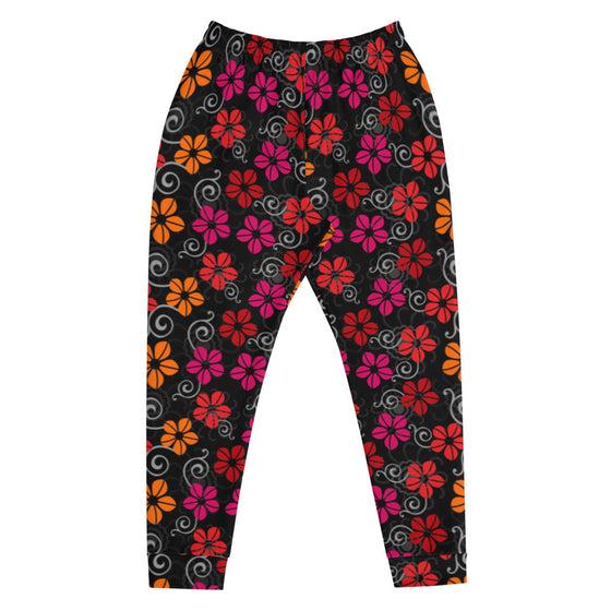 Apex Savage - Orange and Red Rose - All Over Joggers