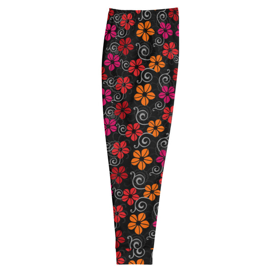 Apex Savage - Orange and Red Rose - All Over Joggers