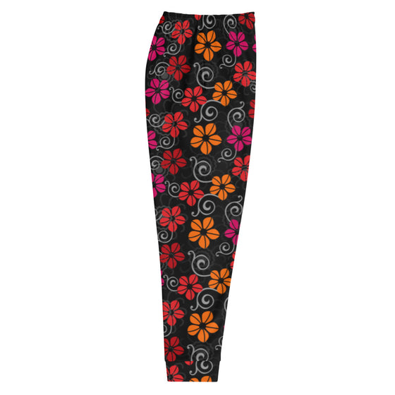 Apex Savage - Orange and Red Rose - All Over Joggers