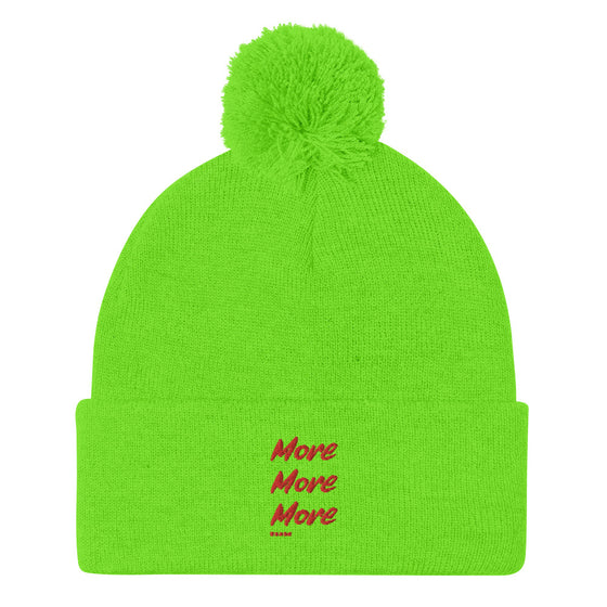 Apex Savage - More 3x - Pom-Pom Beanie (Unisex)