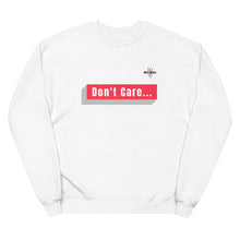  Apex Savage - "Don't Care" fleece sweatshirt