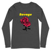 Apex Savage - Savage Art II -  Long Sleeve Tee (Unisex)