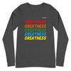 Apex Savage - Greatness Long Sleeve Tee