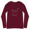 Apex Savage - Grind, Grown, Repeat Long Sleeve Tee