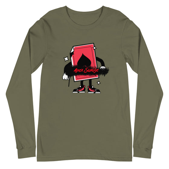 Apex Savage - Spade -Long Sleeve Tee