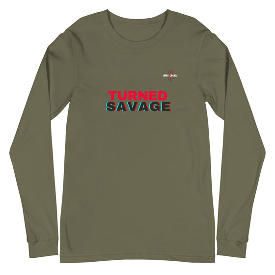 Apex Savage - Turned Savage -  Long Sleeve Tee (Unisex)