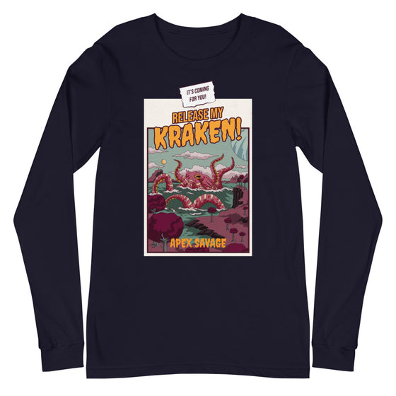 Apex Savage - Kraken Long Sleeve Tee