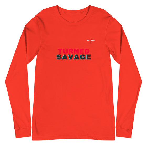 Apex Savage - Turned Savage -  Long Sleeve Tee (Unisex)