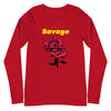 Apex Savage - Savage Art II -  Long Sleeve Tee (Unisex)