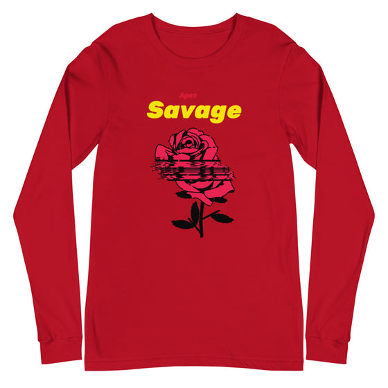 Apex Savage - Savage Art II -  Long Sleeve Tee (Unisex)