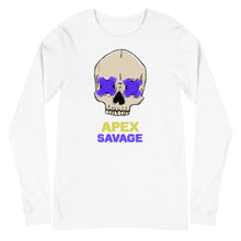  Apex Savage - Purple Skull - Long Sleeve Tee