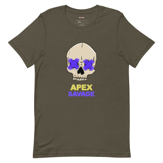 Apex Savage - Purple Skull - Short-Sleeve T-Shirt