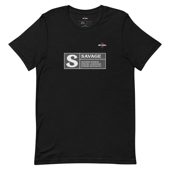 Apex Savage - Rated S - T-shirt (Unisex)