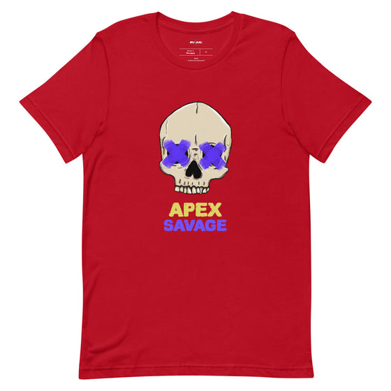 Apex Savage - Purple Skull - Short-Sleeve T-Shirt