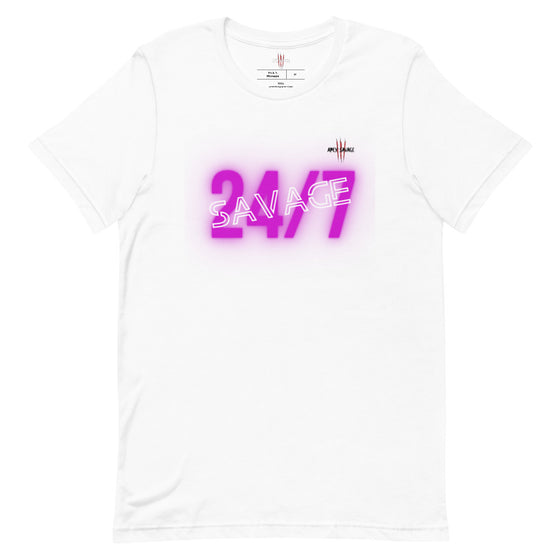 Apex Savage - 24/7 Savage - Short-Sleeve T-Shirt (Unisex)