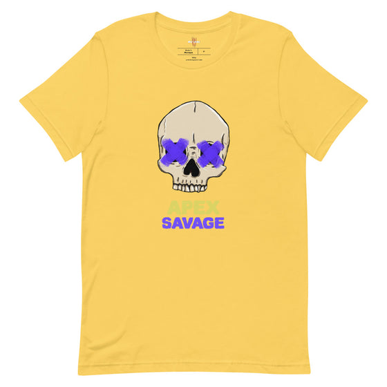 Apex Savage - Purple Skull - Short-Sleeve T-Shirt