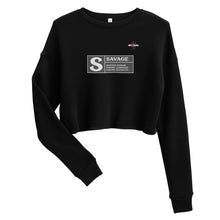  Apex Savage - Rated S - Crop Sweatshirt