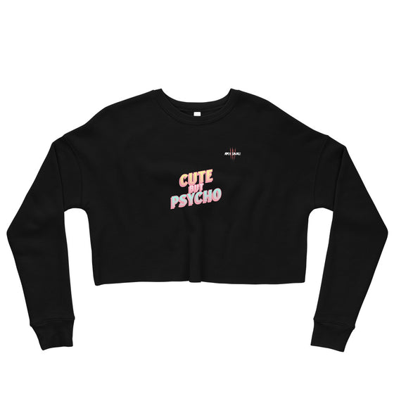 Apex Savage - Cute But Psycho - Crop Sweatshirt