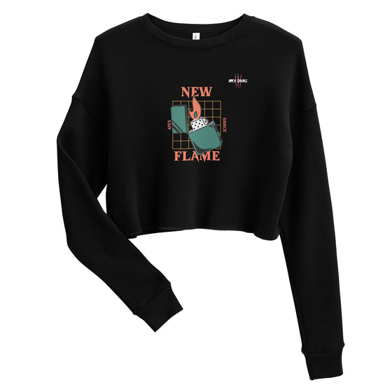 Apex Savage - New Flame - Crop Sweatshirt