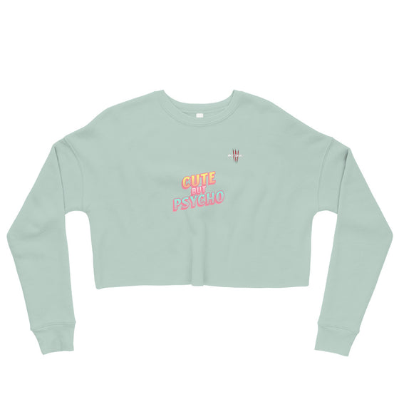 Apex Savage - Cute But Psycho - Crop Sweatshirt