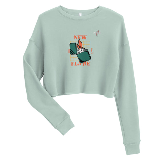 Apex Savage - New Flame - Crop Sweatshirt