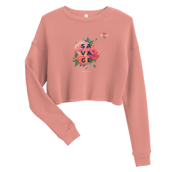 Apex Savage - Life is Rosy - Crop Sweatshirt