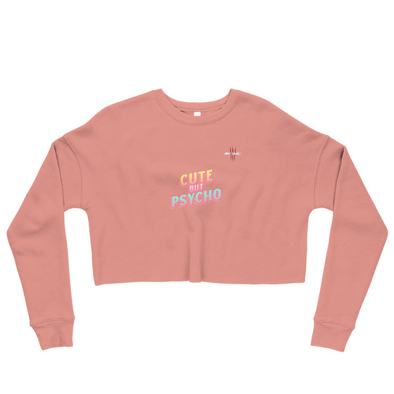 Apex Savage - Cute But Psycho - Crop Sweatshirt